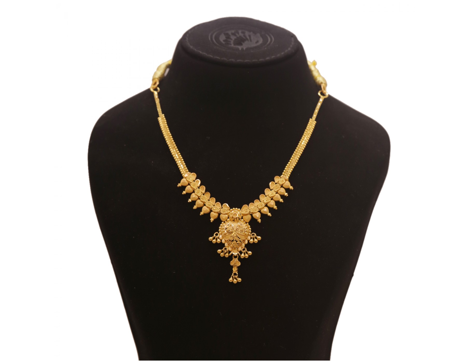 Buy Brado Jewellery Gold Plated Alloy Gold Pendant Chain Necklace Set for  Women and Girls Online at Best Prices in India - JioMart.