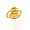 Sree Kumaran Thangamaligai  22kt Yellow Gold Stone Earring 