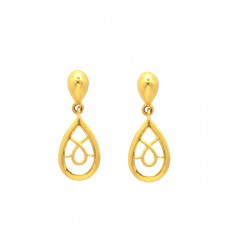 Sree Kumaran Thangamaligai  22kt Yellow Gold Earring