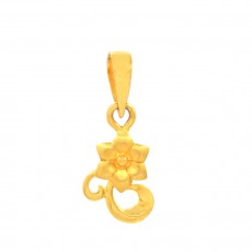 Sree Kumaran Thangamaligai 22kt Yellow Gold Pendant