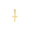 Holy Cross Casting Gold Pendant