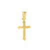 Christian Cross Symbol Gold Pendant