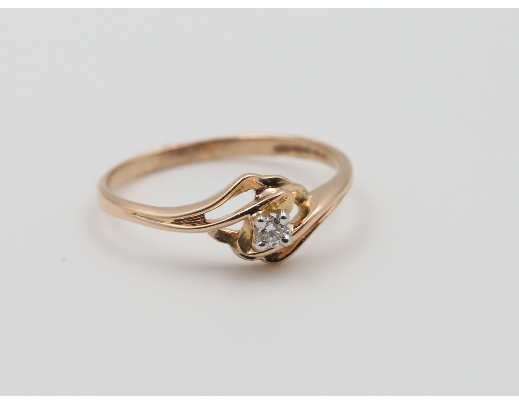 Natural Diamond Designer Ring 0.40 CT / 2.52 gm Gold @ Jewel Hub