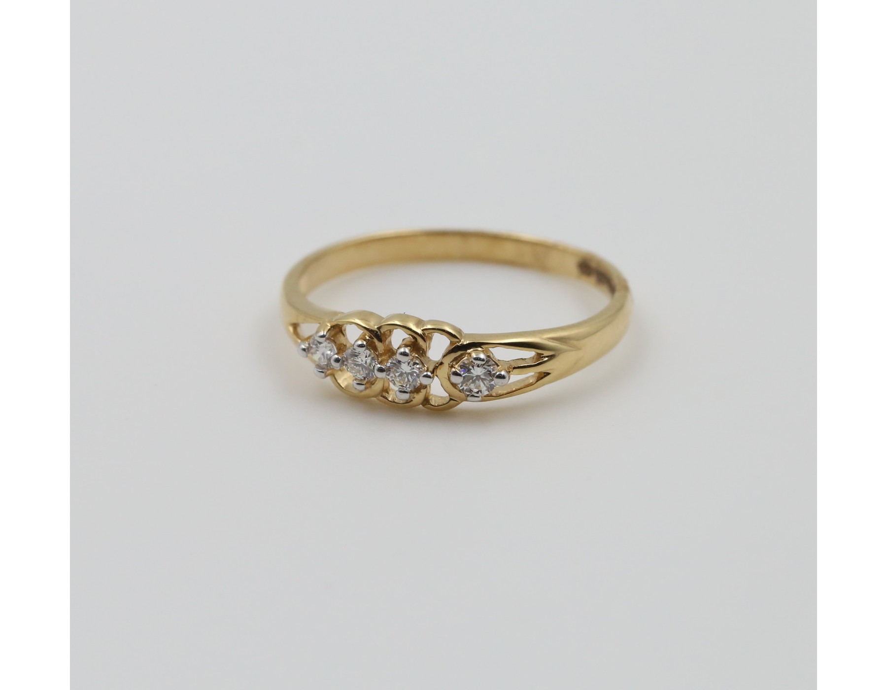 14k Gold Absolutely Effortless 6mm Sunny Citrine Microstackable Ring –  Starflower Design