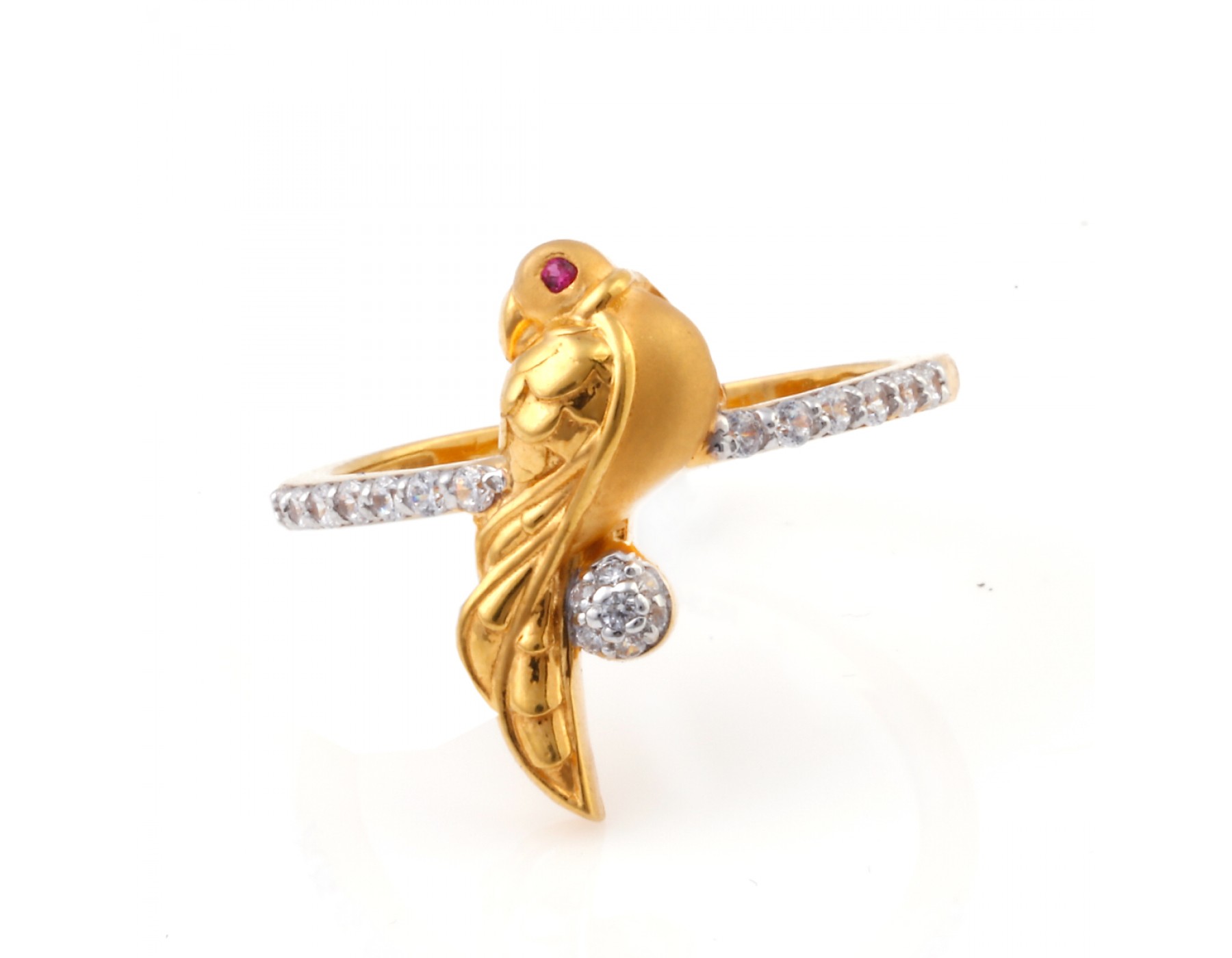 Buy quality Fancy Plain Gold Casting Ladies Ring LRG -0828 in Ahmedabad