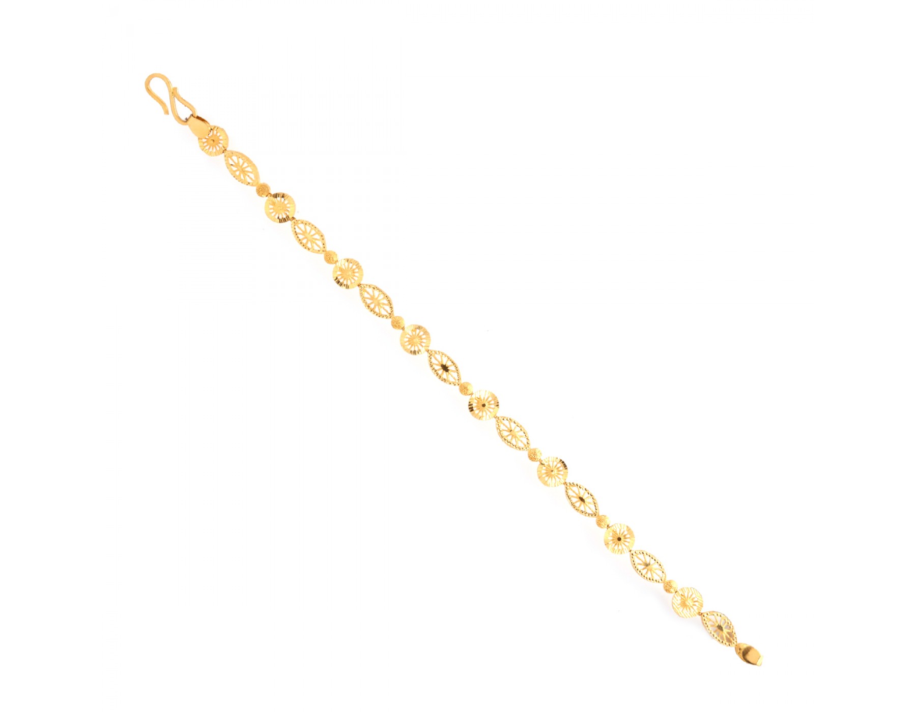 Buy 2 Golden Chains  2 Golden Bracelets 2C2B1 Online at Best Price in  India on Naaptolcom