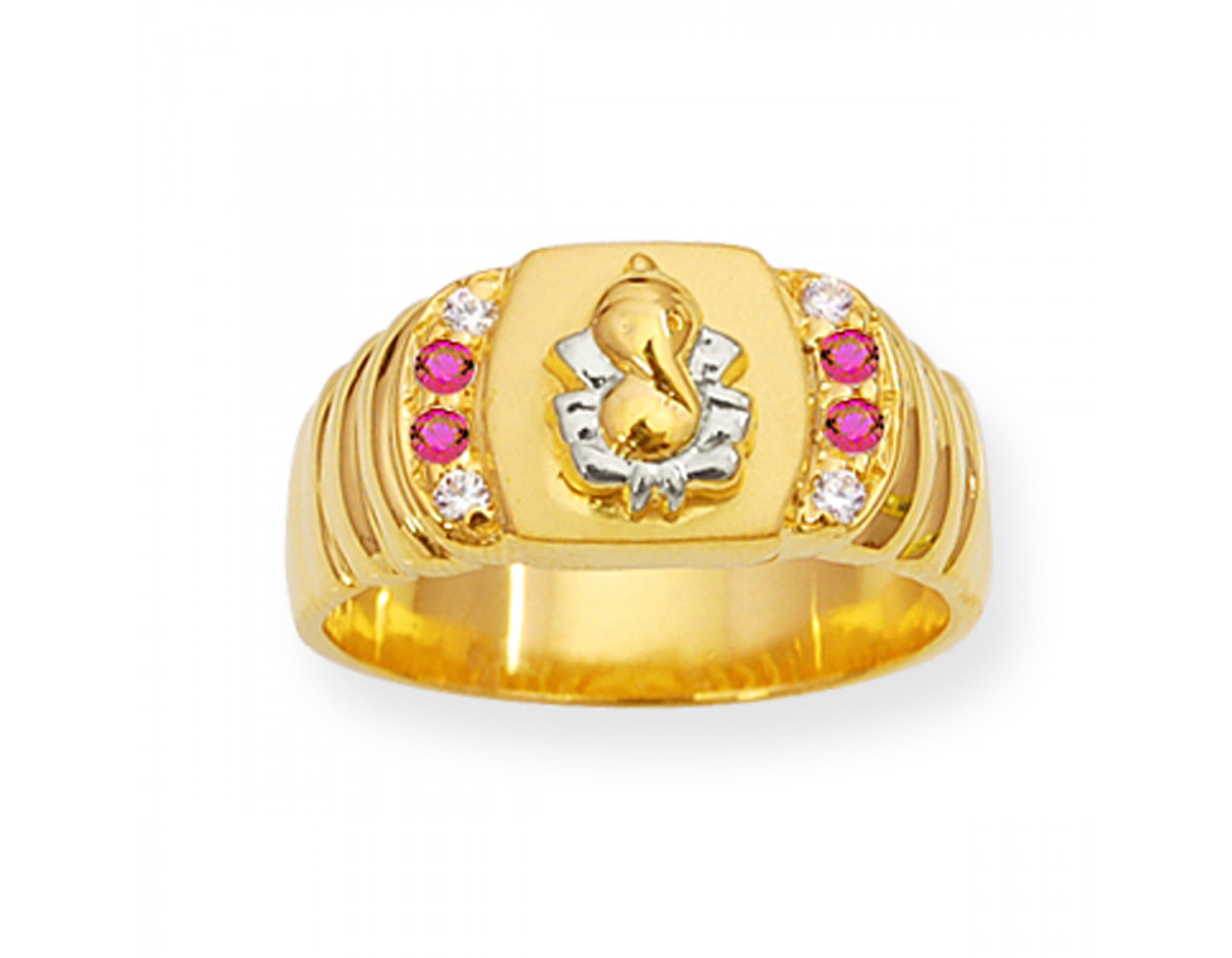 Latest Ganpati gold ring design for men// new gold ring design for men and  boys 👌👌 - YouTube