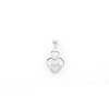92.5 Modern Silver Heart-in Shaped Pendant For Girl's 