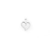 92.5  Sterling Silver Heart-in Shaped Pendant For Women's & Girl's