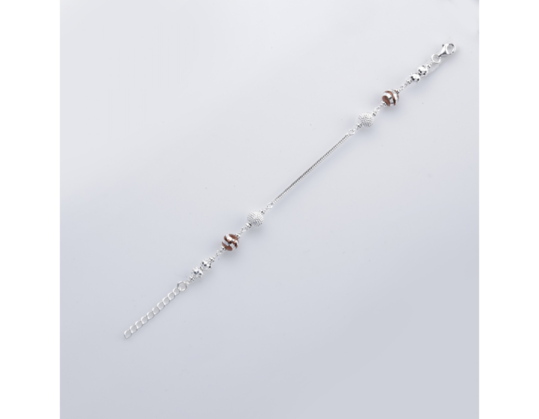Buy quality 925 Sterling Silver Kada Bracelet MGA - KRS0055 in Amreli