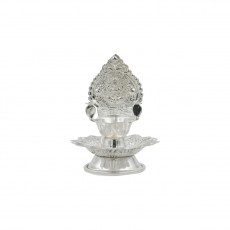 Sterling Silver Lotus Kamatchi Lamp (92.5 Purity)