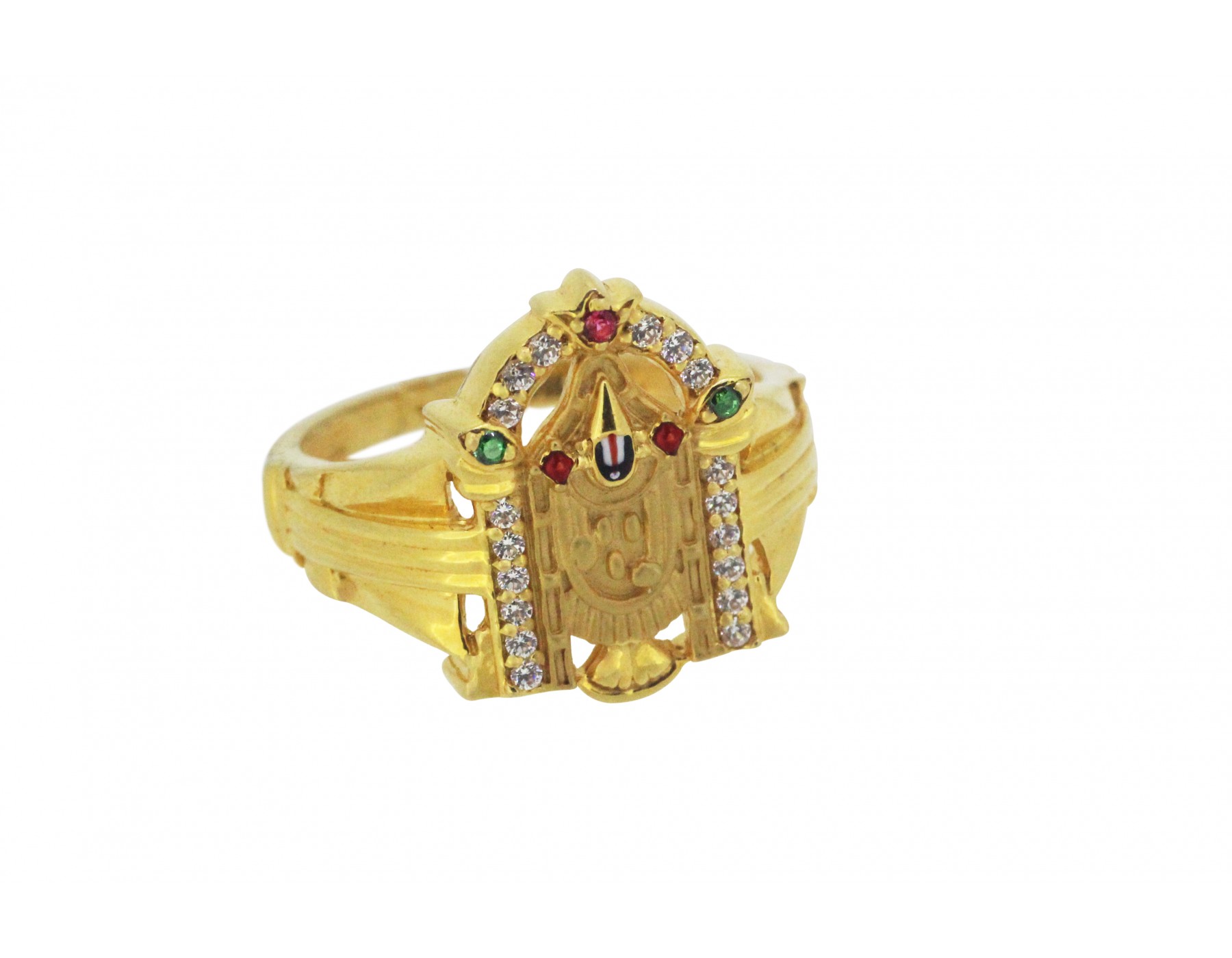 Balaji ring | Gold rings fashion, Mens wedding rings gold, Gold pendants  for men