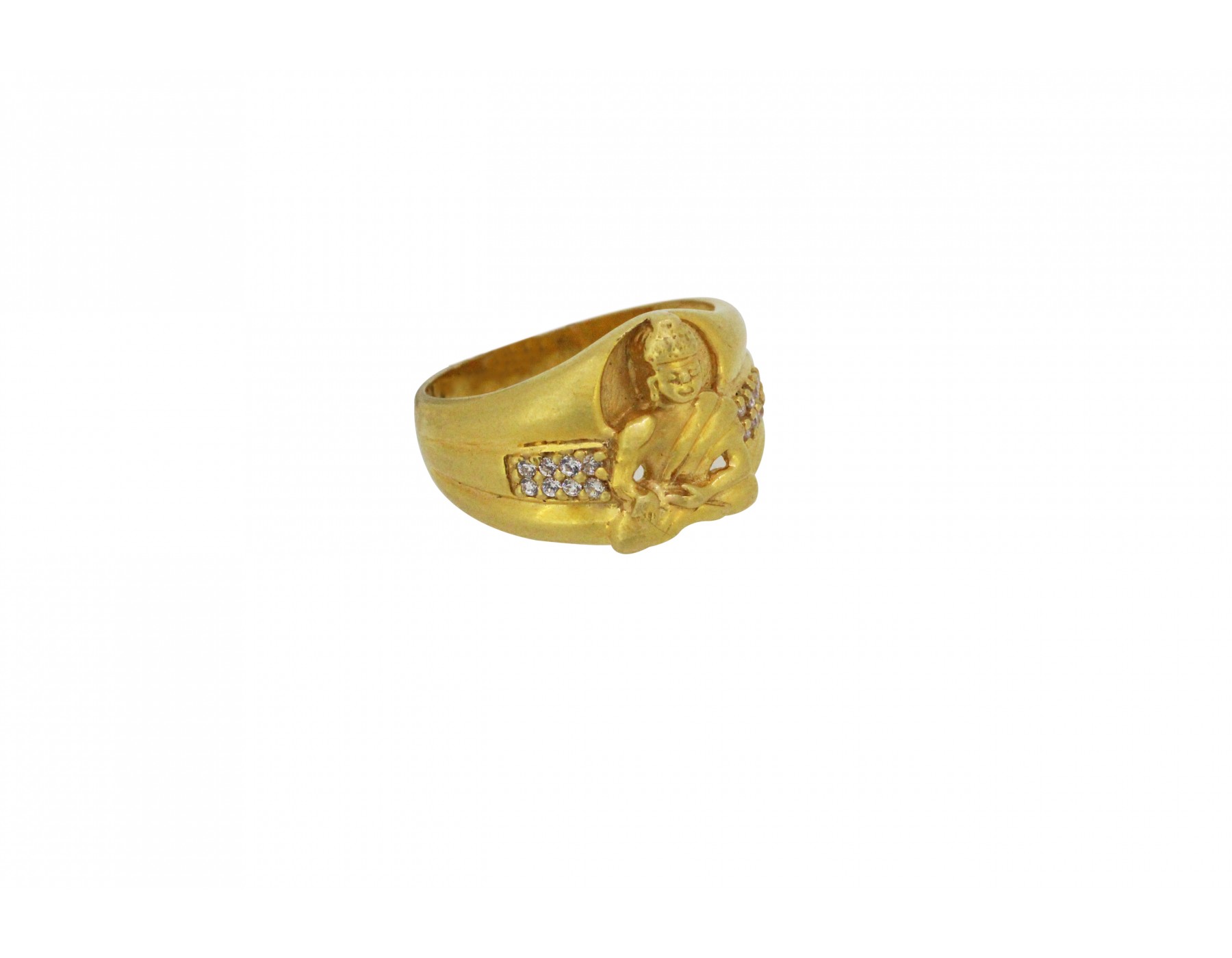 Buy 22K Gold Casting Lord Venkateswara Ring 97VL7241 Online from Vaibhav  Jewellers