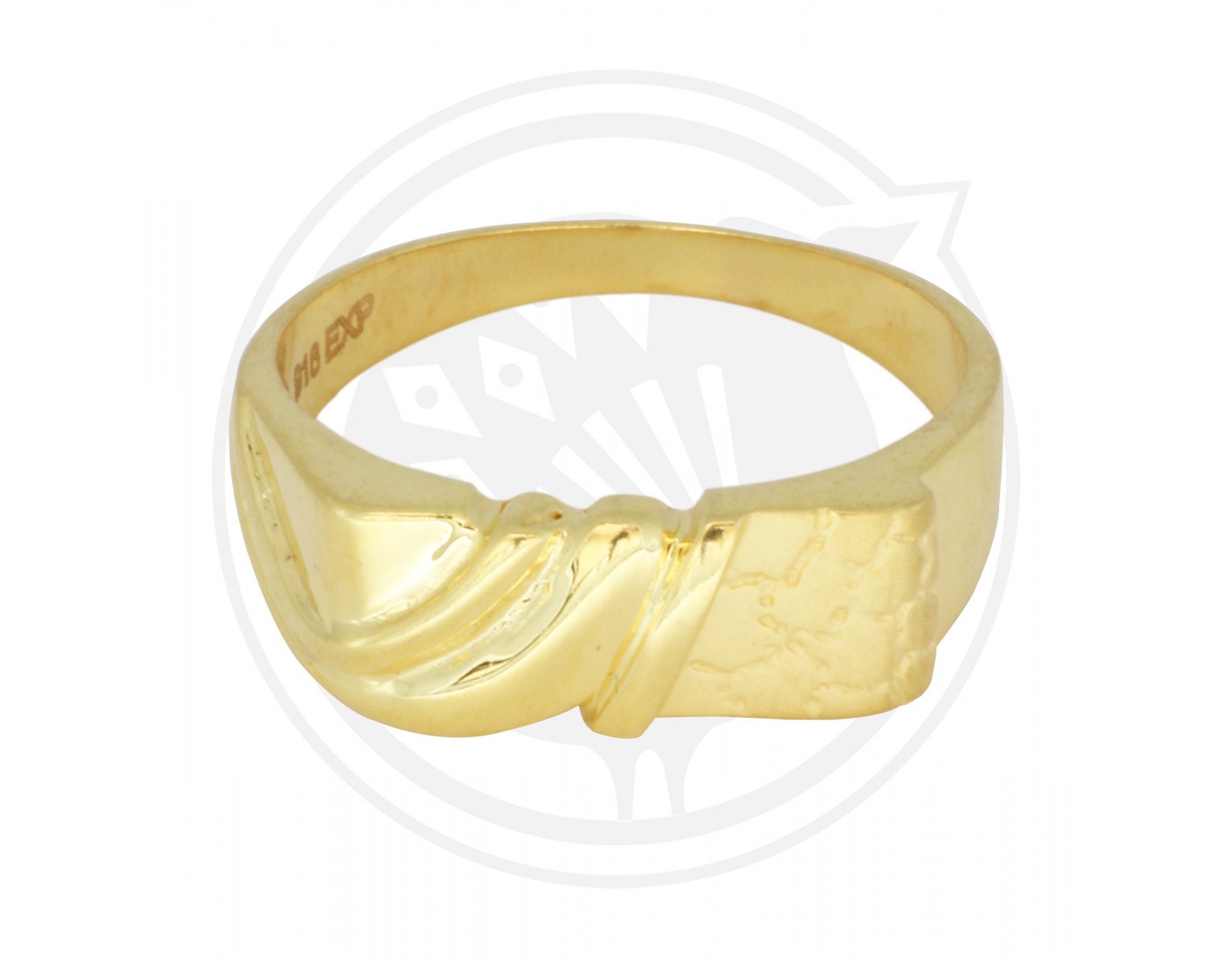 SJ Signature Collection 14k Gold Channel Set & Diamond Men's Ring (H-I /  SI2-I1) | Steffan's Jewelers