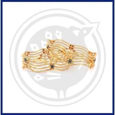  Gold Fancy Deluxe Bangle For Girls