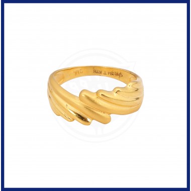 22K Gold Fancy Gent's Casting Ring