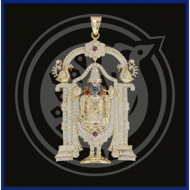 Sri Tirupathi Balaji Diamond Pendant Collection