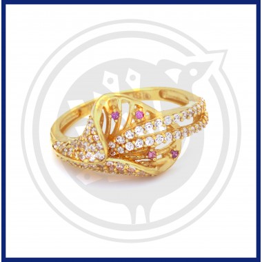 22K Gold Stylish Ring for Women's