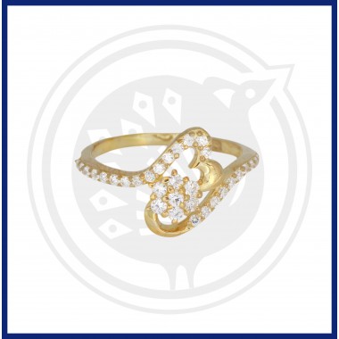 22K Gold Stylish Ring Collection for Women's