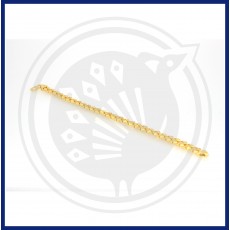 22K Gold Fancy Casting Bracelet for Gent's