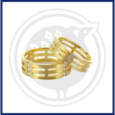 22K Gold Fancy Couple Ring Collection