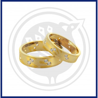 22K Gold Couple Ring Collection