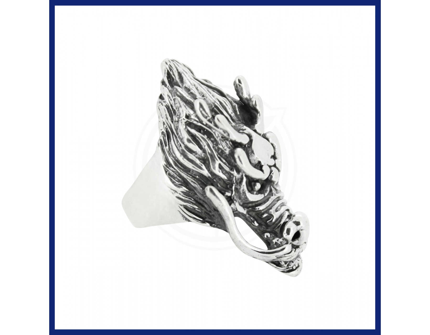 Super Dragon Ring Silver Myth Inspired Jewelry | Mercurious Designs