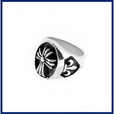 92.5 Modern Sterling Silver Ring For Gents