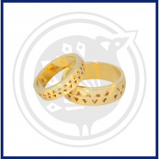 22K Gold Tanujaa Gorgeous Couple Ring