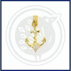 Casting Zircon Sailor Pendant