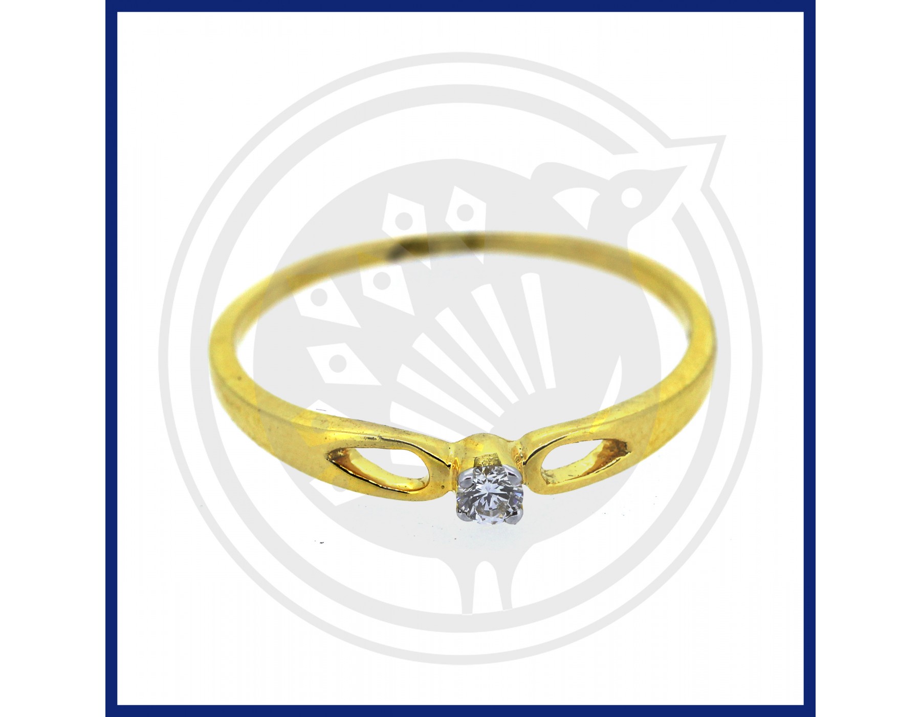 Sterling Silver Gold Plated Natural Garnet Single Stone Ring | Jewelpin-hautamhiepplus.vn