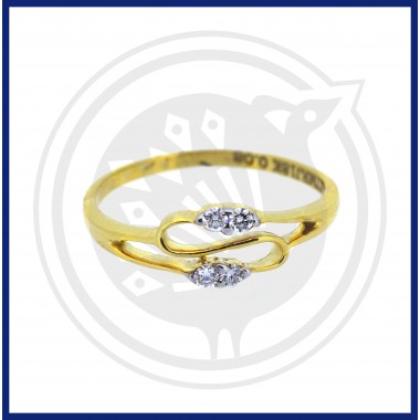 18K Fancy Women's Diamond Ring