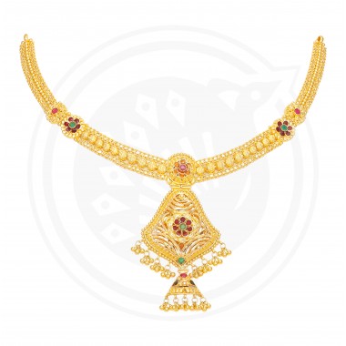  Gold Bengal Necklace for women