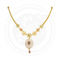  Gold LA Casting Necklace For Girls 