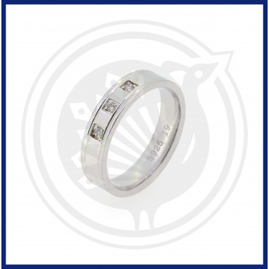 92.5 Silver Ring For Gents 