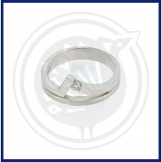  92.5 Sterling Silver Gents Fancy Ring 