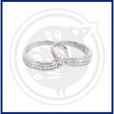 92.5 Sterling Silver Ring For Couples