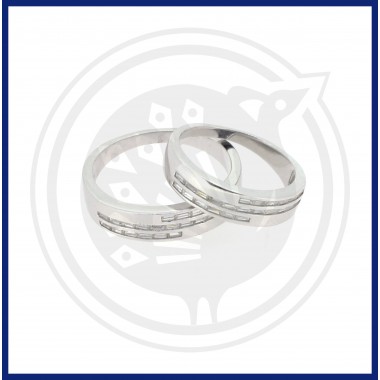  92.5 Silver Couple Rings