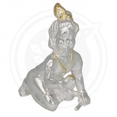 92.5 Sterling Silver Baby Sri Krishna Idol